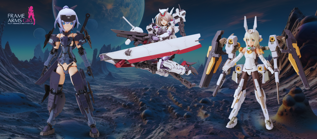 Frame Arms Girl collection image by Gundam Express Australia