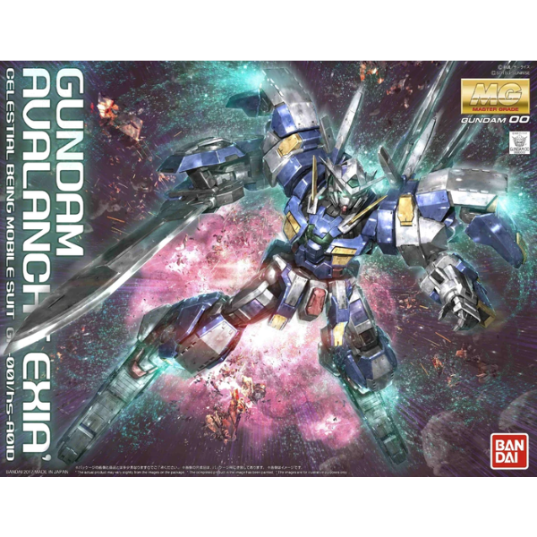Gundam Express Australia Bandai 1/100 MG Avalanche Exia (Dash) package artwork