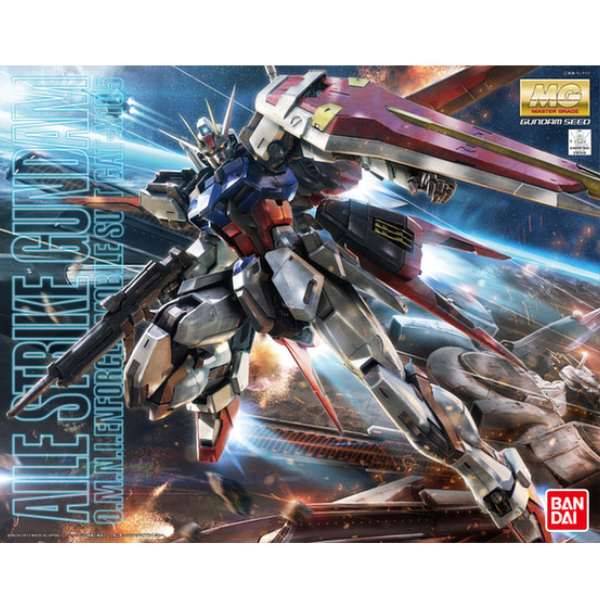 Gundam Express Australia Bandai 1/100 MG Aile Strike Gundam Ver.RM package artwork