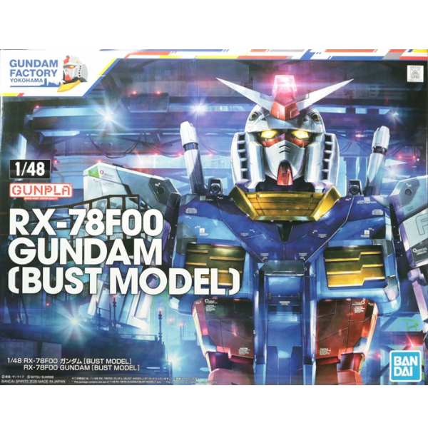 Gundam Express Australia Gundam Factory Yokohama 1/48 MEGA RX-78FOO Gundam (Bust Model) package artwork