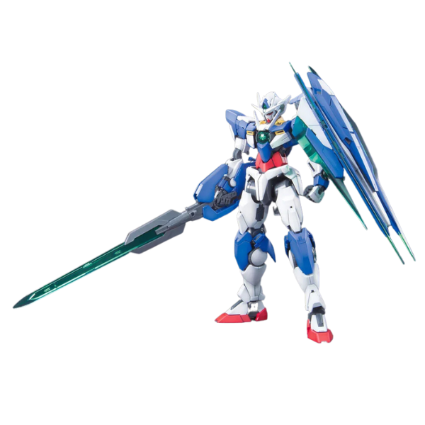 Gundam Express Australia Bandai 1/100 MG 00 Qan[T] Celestial Being Mobile Suit GNT-0000 combined swords
