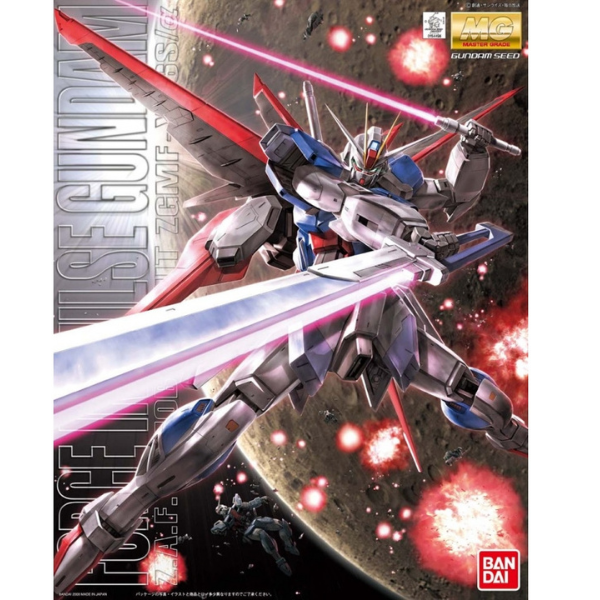 Gundam Express Australia Bandai 1/100 MG Force Impulse Gundam package artwork