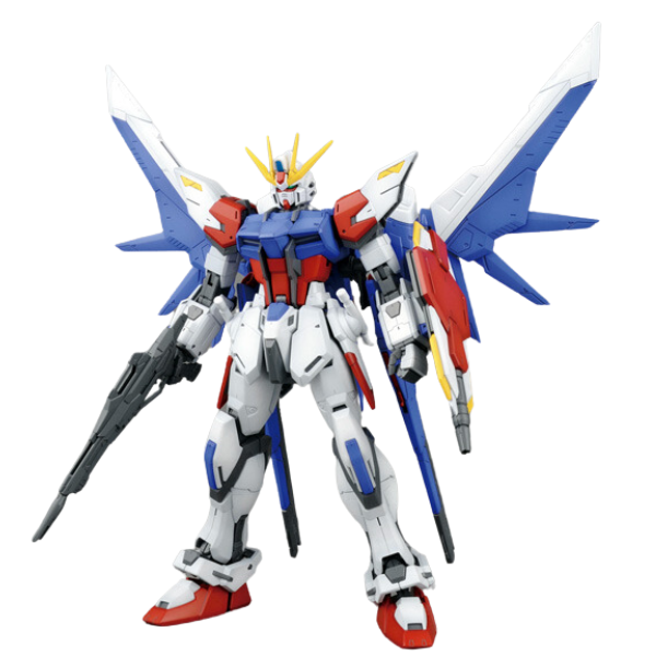 Gundam Express Australia Bandai 1/100 MG GAT-X105B/FB Build Strike Gundam Full Package view on front