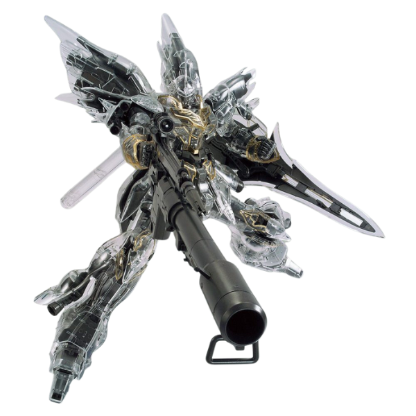 Gundam Express Australia Bandai 1/100 MG Gundam Base Limited Sinanju [Mechanical Clear]  action pose 2