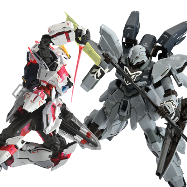 Gundam Express Australia Bandai 1/100 MG Narrative Gundam C Equipment Ver. Ka  action pose fighting