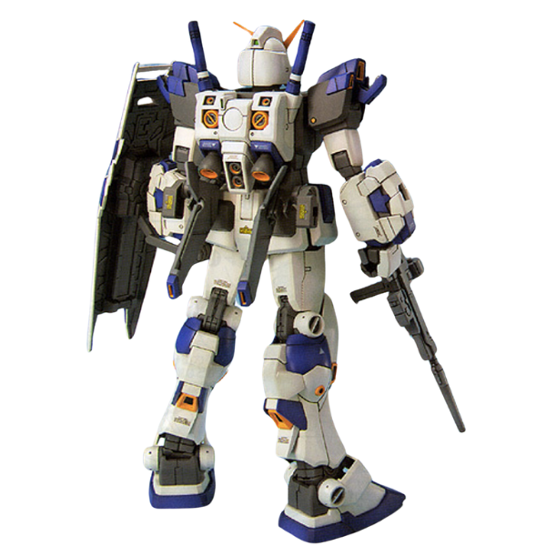 Gundam Express Australia Bandai 1100 MG RX-78-4 Gundam view on back