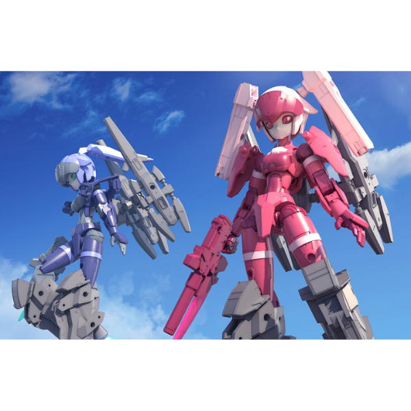 Bandai 1/144 30MM EXM-H15B Acerby (Type-B) type A and type B action poses