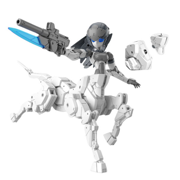 Gundam Express Australia Bandai 1/144 30MM Exa Vehicle (Horse Mecha Ver.) White action pose 2