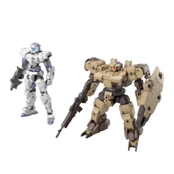 Gundam Express Australia Bandai 1/144 30MM eEXM-9 Baskyrotto (Brown) action pose 4