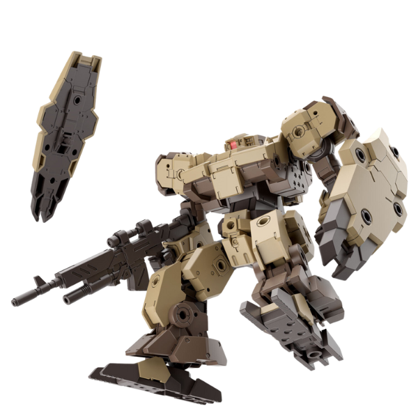 Gundam Express Australia Bandai 1/144 30MM eEXM-9 Baskyrotto (Brown) action pose