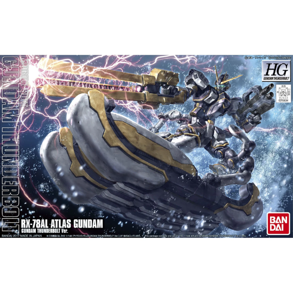 Gundam Express Australia Bandai 1/144 HG Atlas Gundam Thunderbolt Version package artwork