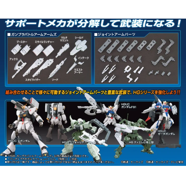 Gundam Express Australia Bandai 1/144 HGBC 010 GUNPLA BATTLE ARM ARMS some more information