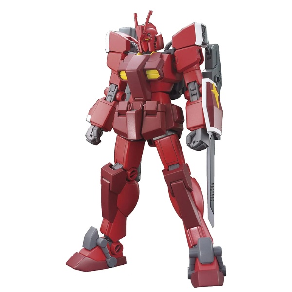 Gundam Express Australia Bandai 1/144 HG BF Gundam Amazing Red Warrior view on front