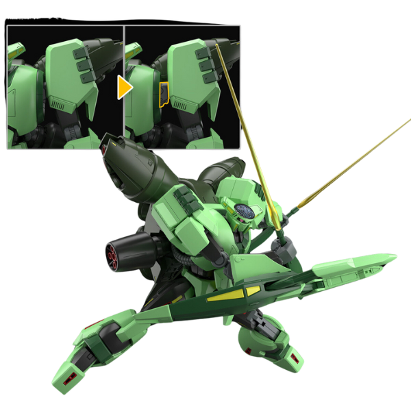 Gundam Express Australia Bandai 1/144 HG Bolinoak Sammahn (Zeta Gundam) action pose 3