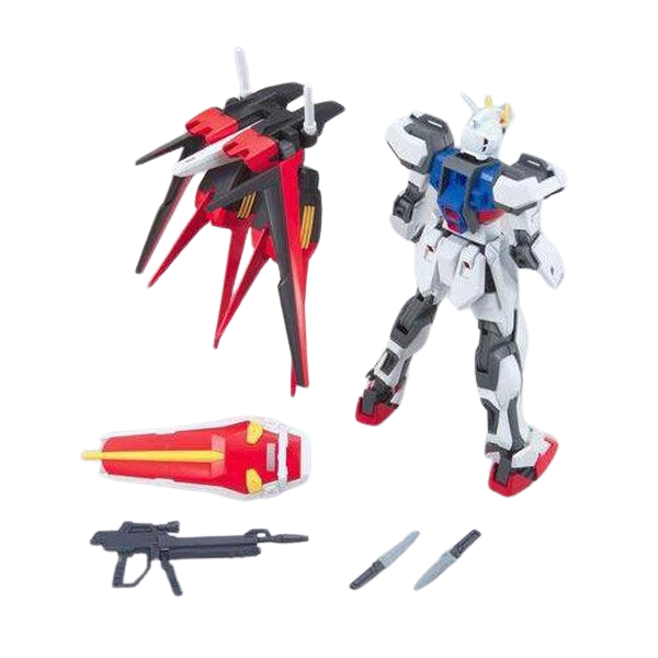 Gundam Express Australia Bandai 1/144 HGCE GAT-X105 Aile Strike accessories and weapons