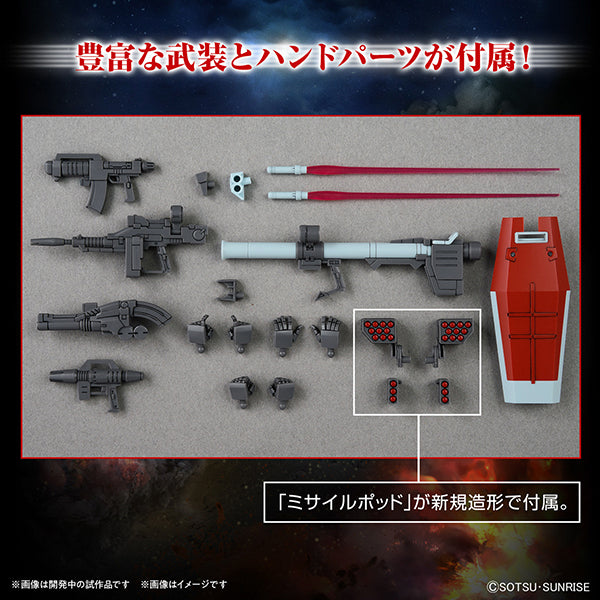 Gundam Express Australia Bandai 1/144 HG GM (Shoulder Cannon/ Missile Pod Equipment)  all weapons