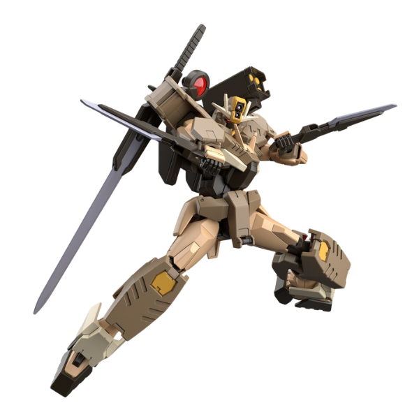 Gundam Express Australia Bandai 1/144 HG Gundam 00 Command Qan[T] (Desert Type) (Gundam Build Series) action pose 4