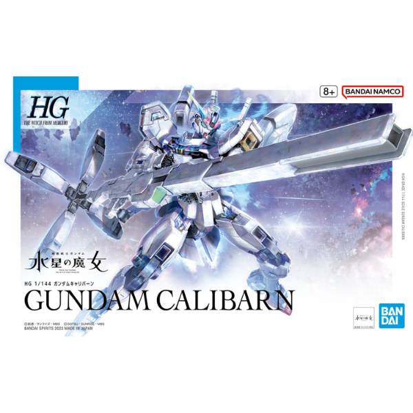 Gundam Express Australia Bandai 1/144 HG Gundam Calibarn box artwork