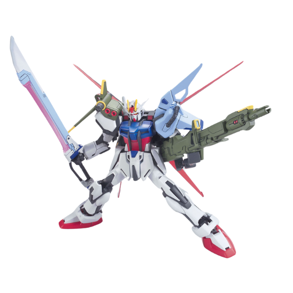 Gundam Express Australia Bandai 1/144 HG Perfect Strike Gundam  with long sword and rifle