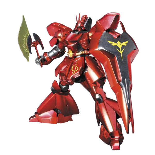 Gundam Express Australia Bandai 1/144 HGUC MSN-04 Sazabi Metallic Coating Ver action pose