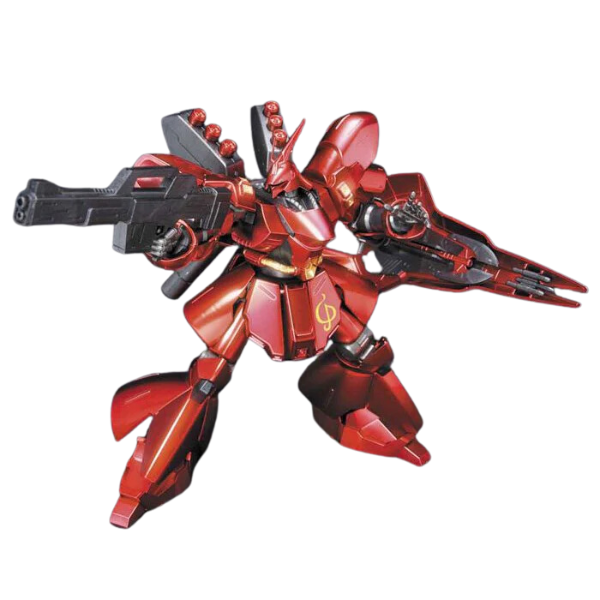 Gundam Express Australia Bandai 1/144 HGUC MSN-04 Sazabi Metallic Coating Ver action pose 2