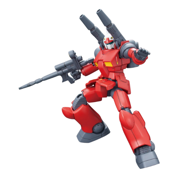 Gundam Express Australia Bandai 1/144 HGUC RX-77-2 Guncannon Revive holding a sniper