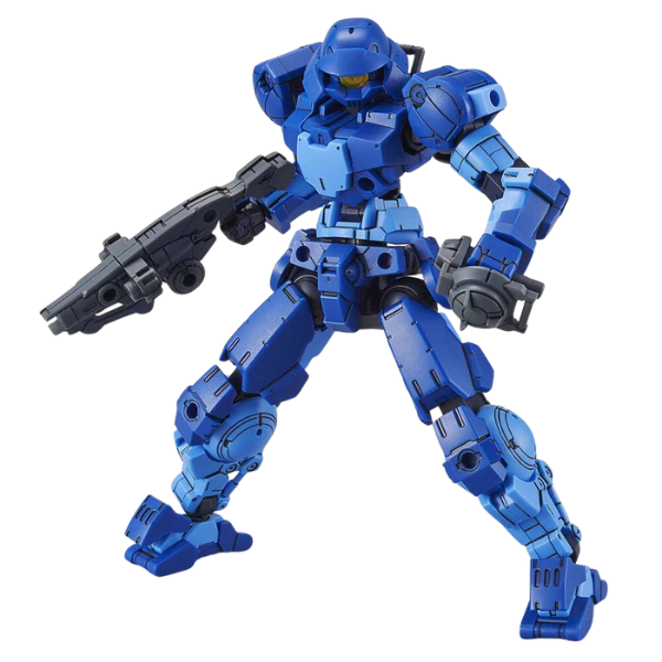 Gundam Express Australia Bandai 1/144 NG 30MM BEXM-15 Portanova (Blue) action pose