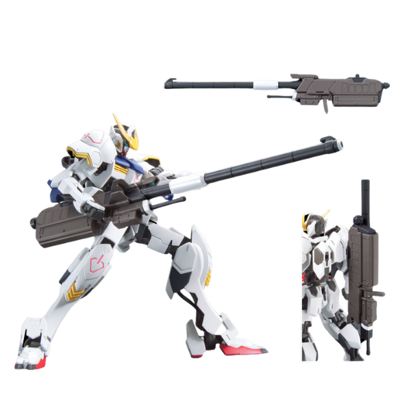 Gundam Express Australia Bandai 1/144 Option Parts Set Gunpla 11 (Barbatos Smoothbore Gun)  when used