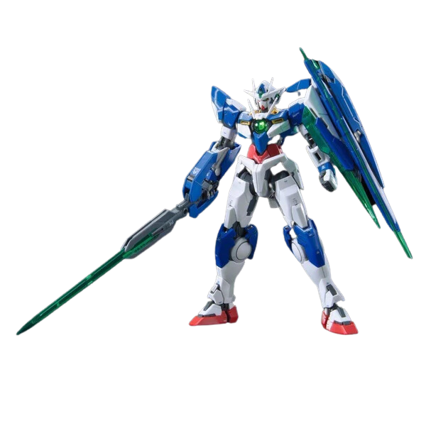 Gundam Express Australia Bandai 1/144 RG 00 Qan[T] Celestial Being Mobile suit GNT-0000 front view