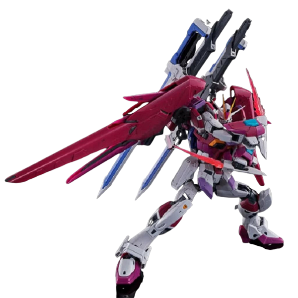 Gundam Express Australia Bandai 1/144 RG Destiny Impulse Gundam action pose side