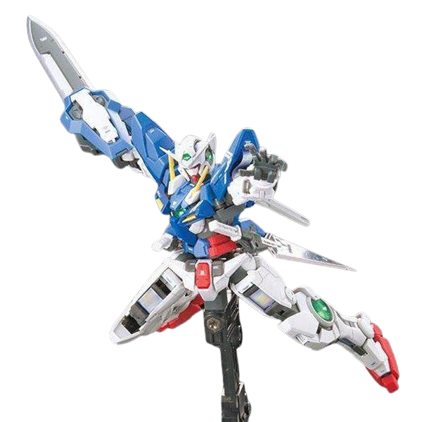 Gundam Express Australia Bandai 1/144 RG GN-001 Gundam Exia action pose with sword