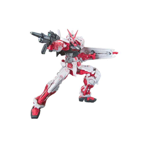 Gundam Express Australia Bandai 1/144 RG MBF-P02 Gundam Astray Red Frame Lowe Guele's Use Mobile Suit action pose