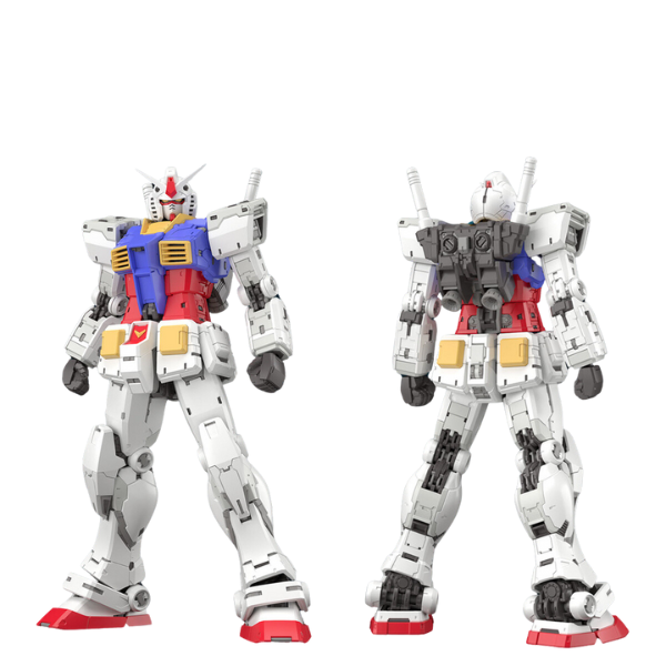 Gundam Express Australia Bandai 1/144 RG RX-78-2 Gundam Ver.2.0 front and rear view