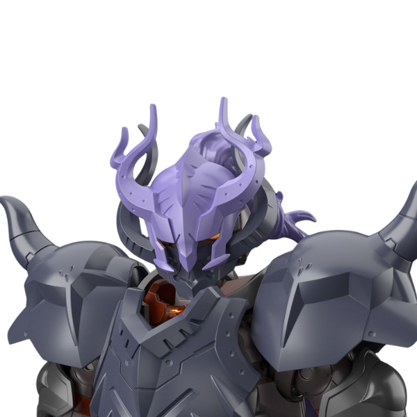 Bandai 30MF Class Up Armor (Rozen Warrior) head details focus