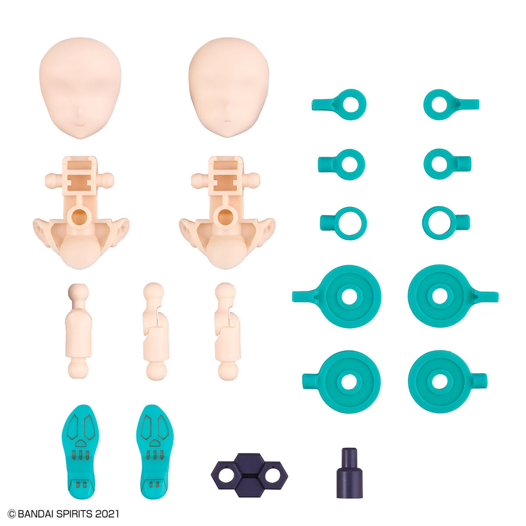 Gundam Express Australia 30MS Optional Parts Set 7 (Evil Costume - Colour A)  what's included