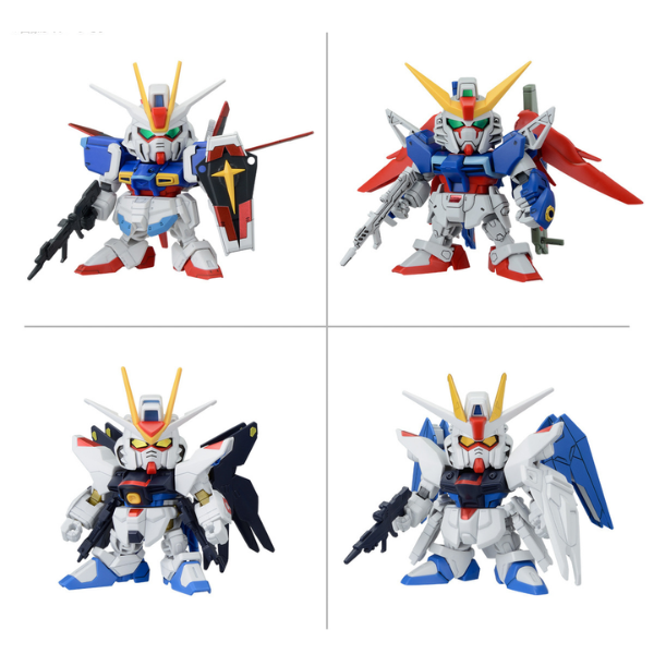 Gundam Express Australia Bandai BB Senshi C.E. Fateful Confrontation Set all sets