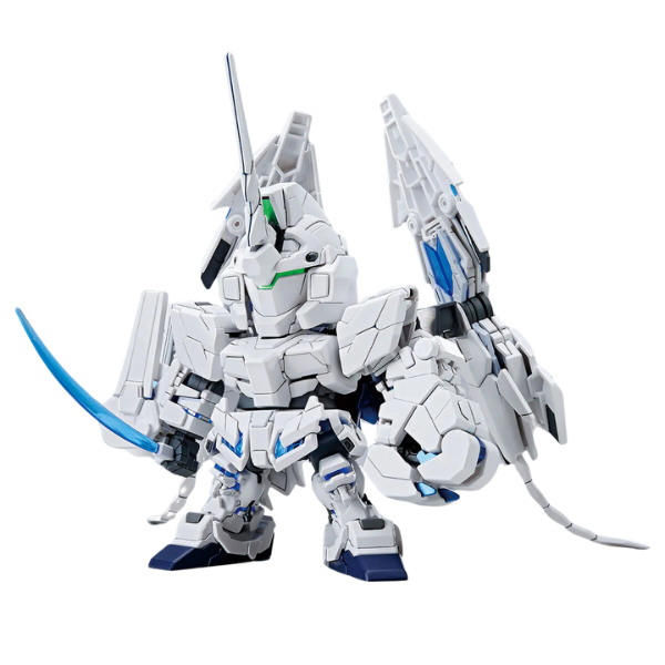 Gundam Express Australia Bandai BB Warrior Gundam Base Limited Unicorn Gundam Perfectibility action pose