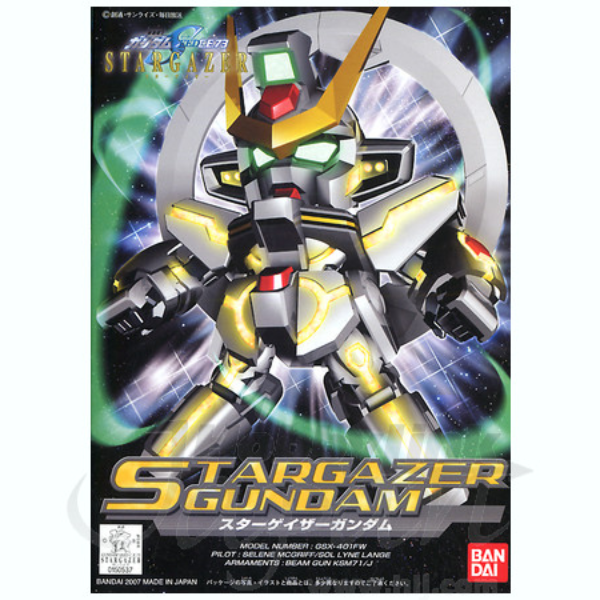 Gundam Express Australia Bandai BB #297 Stargazer Gundam package artwork