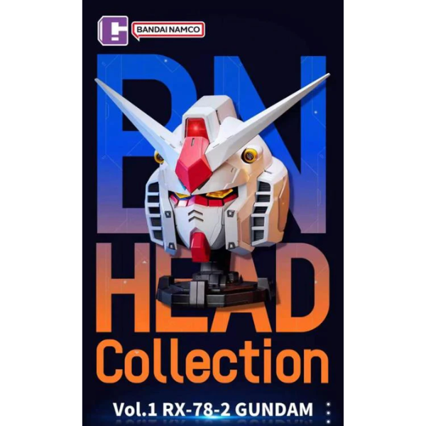 Gundam Express Australia Bandai BN Head Collection Vol.1 RX-78-2 Gundam package artwork