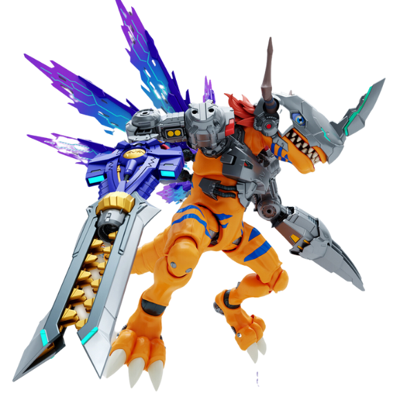 Gundam Express Australia Bandai Figure-rise Standard Amplified MetalGreymon (Vaccine) greymon holding a sword
