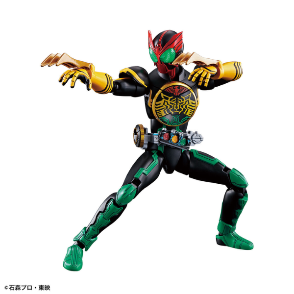 Bandai Figure-rise Standard Kamen Rider OOO Tatoba Combo action pose