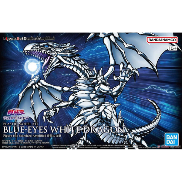 Gundam Express Australia Bandai Figure Rise Standard Amplified Blue-Eyes White Dragon package artwork