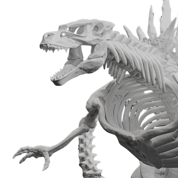 Gundam Express Australia Bandai Godzilla (2024) from Godzilla x Kong: The New Empire skeleton head details