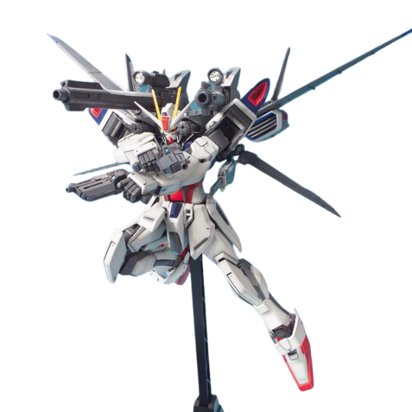 Gundam Express Australia Bandai MG 1/100 Strike E+IWSP (Astrays Lukas O'Donnel) action pose