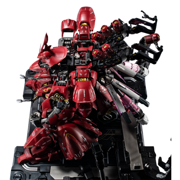 Bandai Metal Structure Kaitai-Shou-ki MSN-04 Sazabi  action pose 4