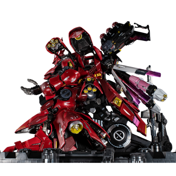 Bandai Metal Structure Kaitai-Shou-ki MSN-04 Sazabi  action pose 5