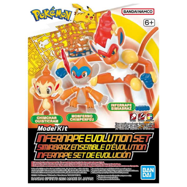 Gundam Express Australia Bandai Pokemon Goukazaru Evolution Set package artwork