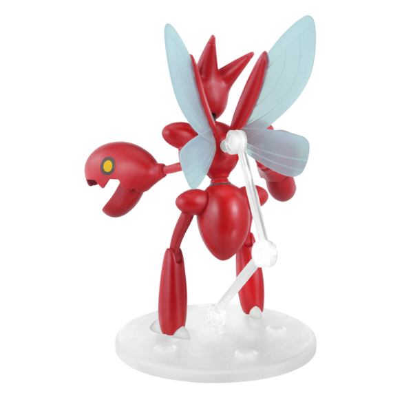 Gundam Express Australia Bandai Pokemon Plamo Collection 55 Select Series Scizor  view on back