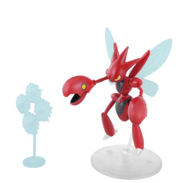 Gundam Express Australia Bandai Pokemon Plamo Collection 55 Select Series Scizor  action pose 2