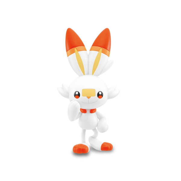 Gundam Express Australia Bandai Pokemon Plastic Model Collection Quick!! 05 Scorbunny view on front